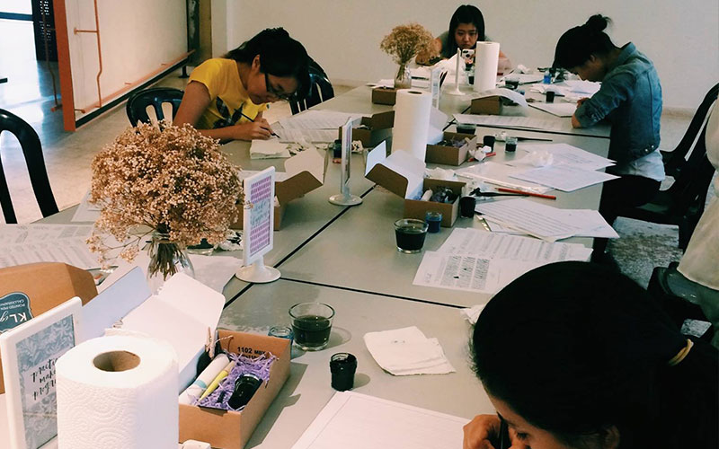Pen To Paper: Learning The Art Of Calligraphy In Kuala Lumpur