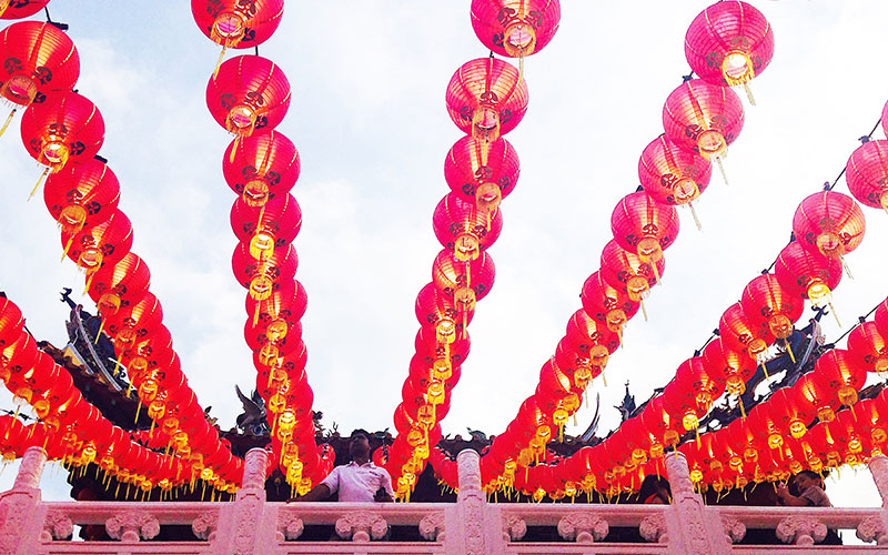 Raising The Red Lanterns In Kuala Lumpur