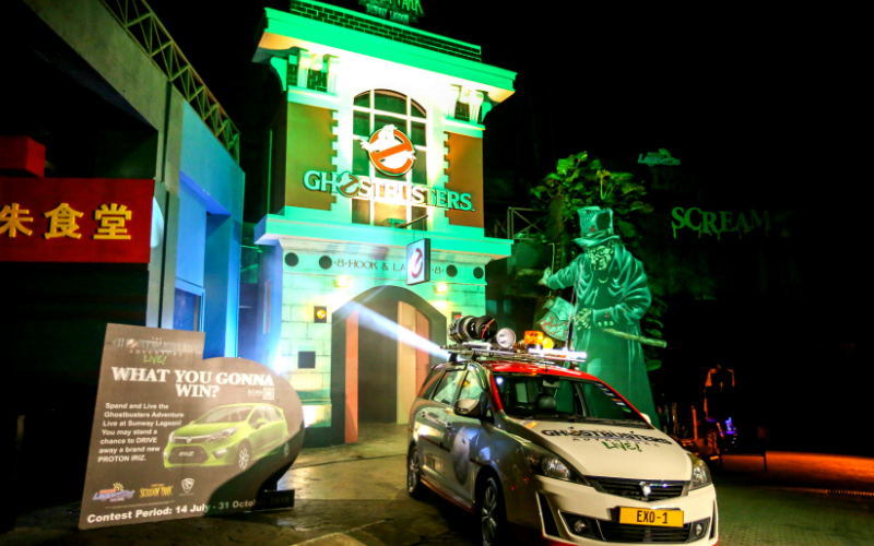 If You Like Ghostbusters, You’ll Like Sunway Lagoon’s New Scream Park
