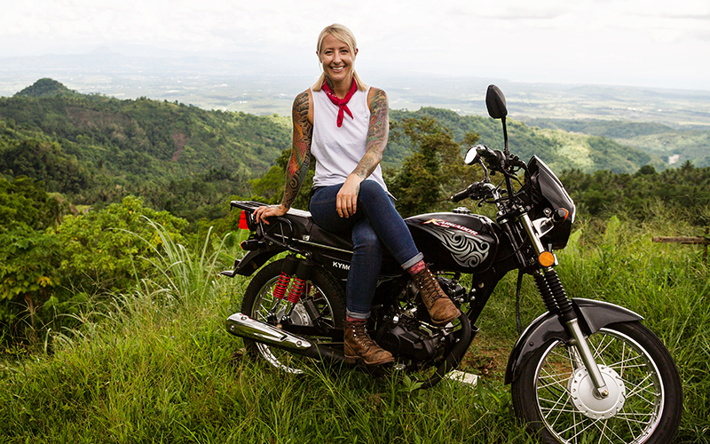 Motorcycle Travel Host Jaime Dempsey On Biking In Asia & Female Empowerment