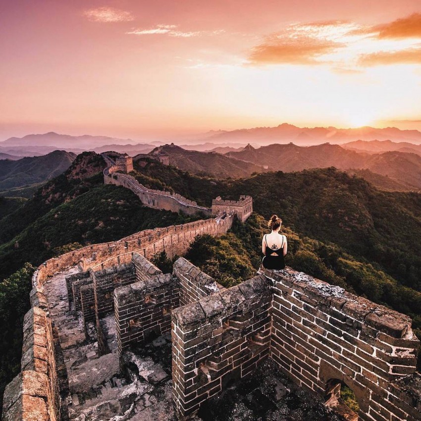 Badaling, Great Wall of China
(Photo credit: @jordhammond)