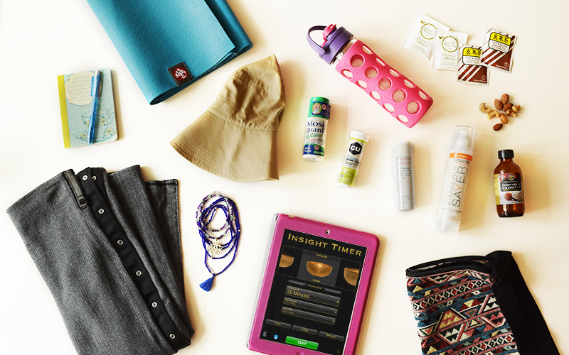 A Yoga Instructor Shows Us Her Travel Essentials For Yoga Retreats