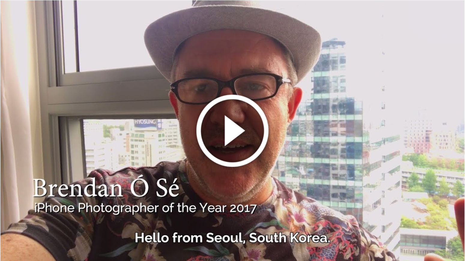 Meet ZafigoX Speaker, iPhone Photographer Brendan Ó Sé [VIDEO]