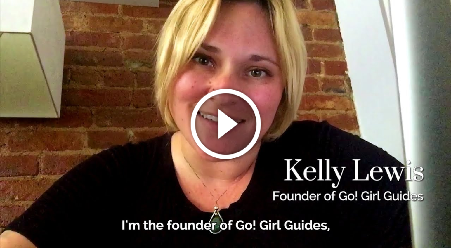 Meet ZafigoX Speaker, Founder of Go! Girl Guides, Kelly Lewis [VIDEO]