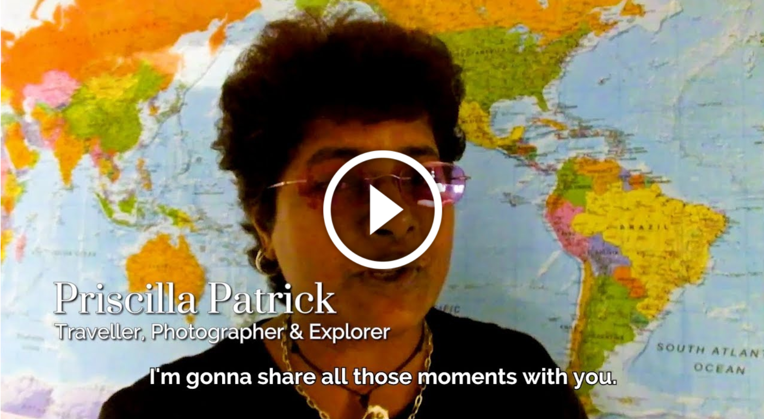 Meet ZafigoX Speaker,  Traveller, Photographer & Explorer, Priscilla Patrick [VIDEO]