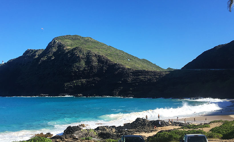Soaking Up The Sun In Hawaii, USA