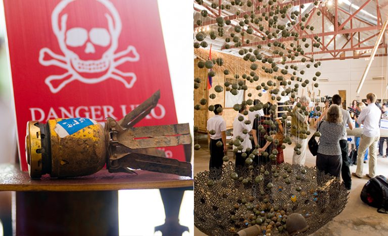 The COPE Visitor Centre in Vientiane, Laos