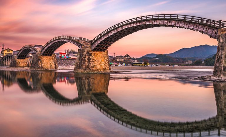 The Kintai Bridge: Centre Of All The Action In Yamaguchi, Japan