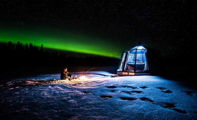 Movable Glass Igloos: The Most Out-Of-This-World Way To Watch The Northern Lights