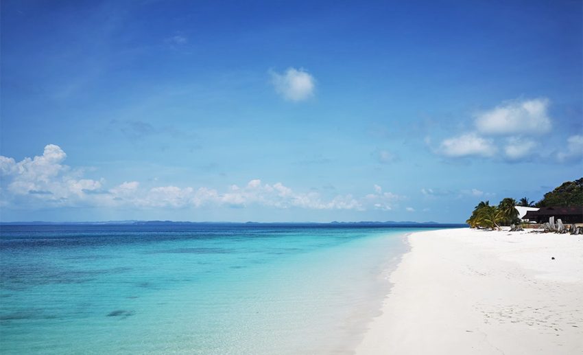 Beach at Pulau Tinggi, Johor.