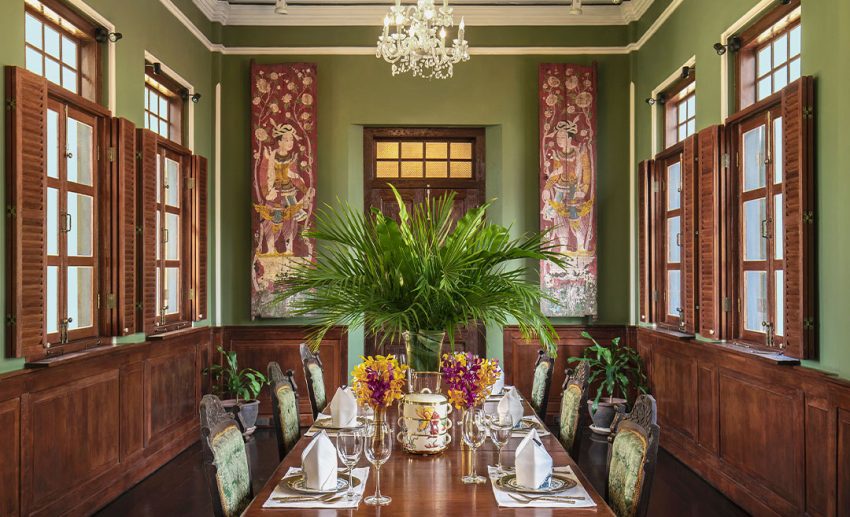 Phuket's Palatial Governor’s Mansion Dining
