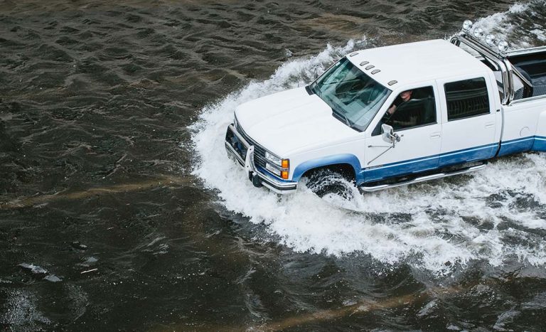 How To Get Your Car & Yourself Through A Flood