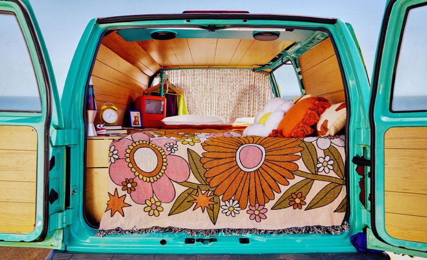 'Scooby-Doo' Mystery Machine Airbnb Interior