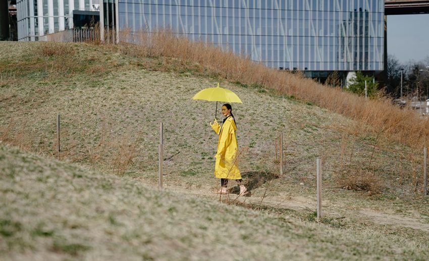 7. Lightweight raincoats and umbrellas