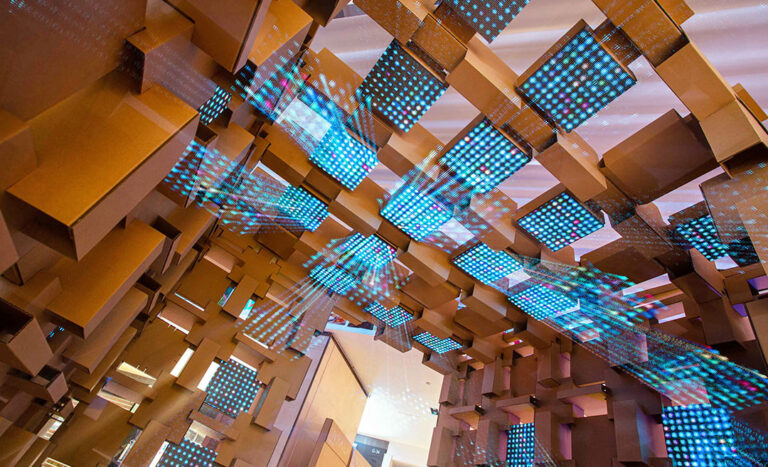 iNYALA’s Immersive Exhibition At Fahrenheit88 Will Transport You Into A Geometric World Of Cubes