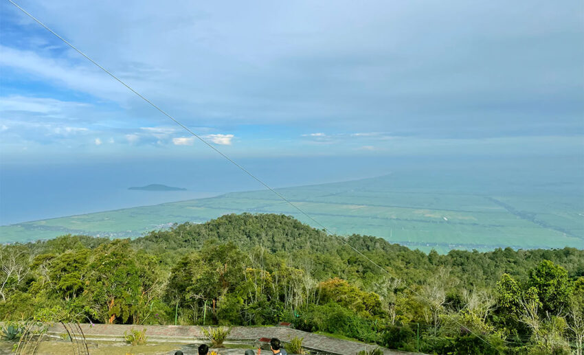 Stunning views from atop during the day.