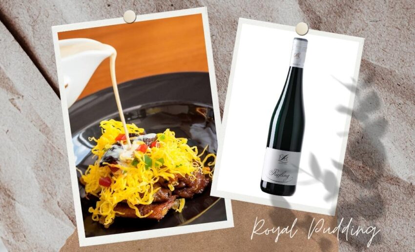 Riesling – royal pudding