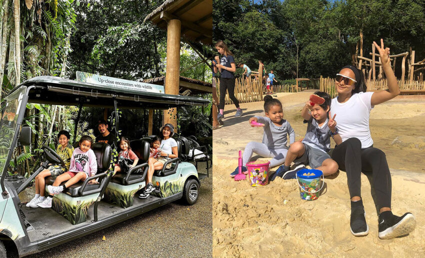 3. What do you love about travelling with the children?