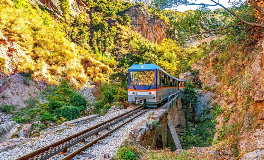 6. Odontotos Rack Railway, Greece