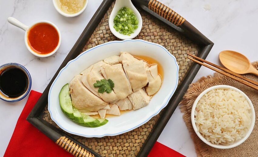 Perak: Hainanese chicken rice