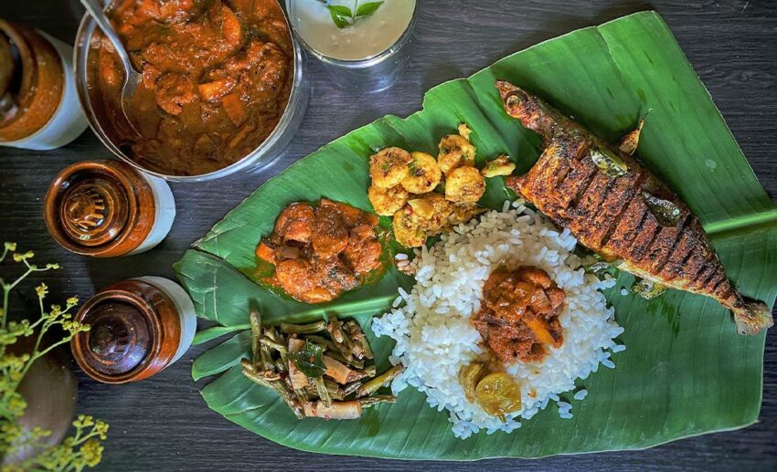 Selangor: Banana leaf rice