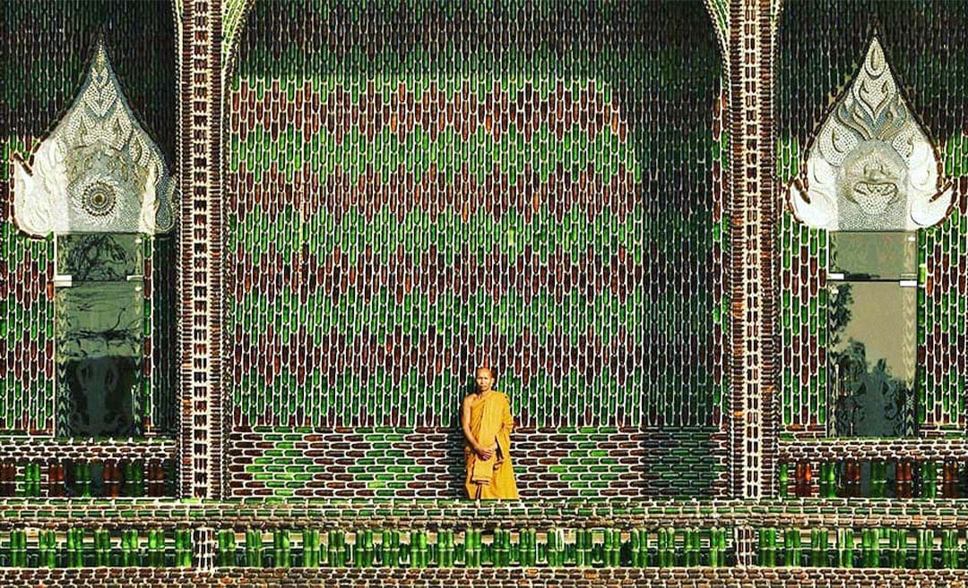 Trash To Treasure: This Thai Temple Is A Recycling Marvel