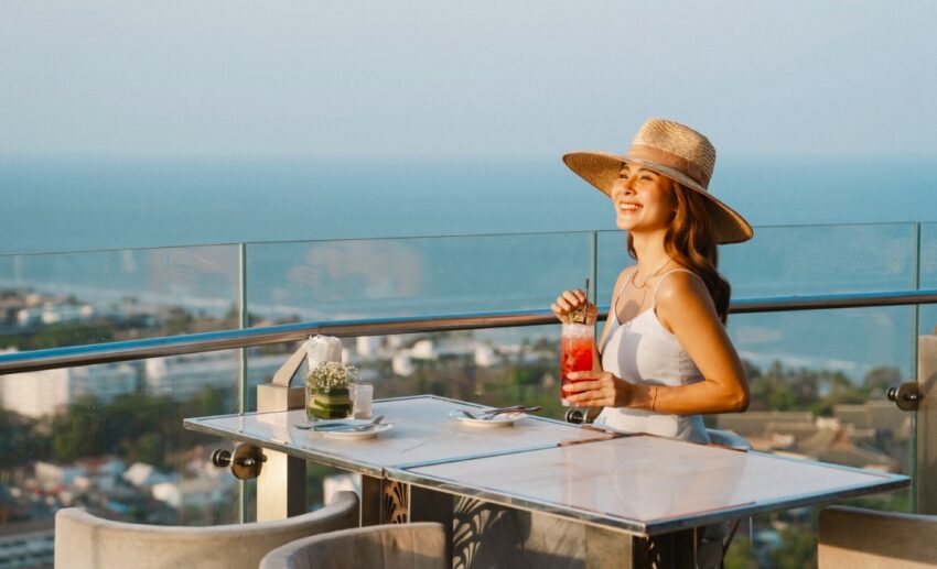 Seaside tipple and dining