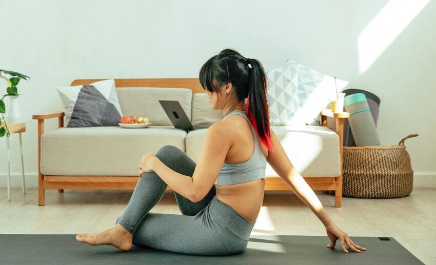3. Working out from home