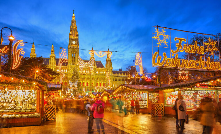 Spending A White Christmas In Vienna
