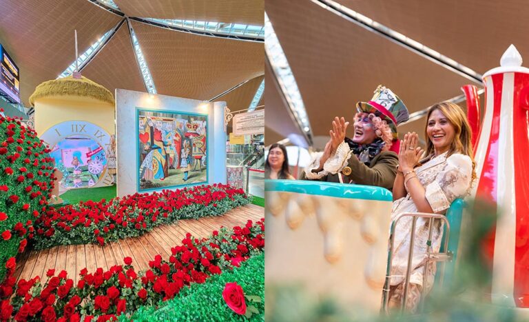 A Magical Alice In Wonderland Christmas At Kuala Lumpur International Airport