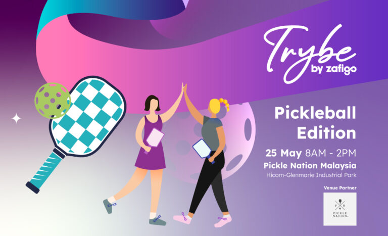 Game On! Join Trybe By Zafigo’s First Community Pickleball Event